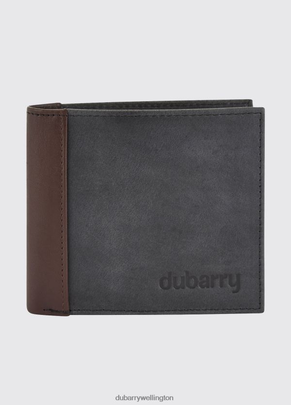 Accessories Rosmuc Leather Wallet Black/Brown Dubarry Men 8P68RB1061