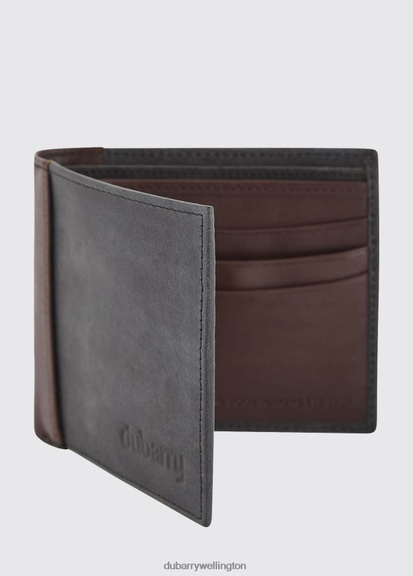 Accessories Rosmuc Leather Wallet Black/Brown Dubarry Men 8P68RB1061