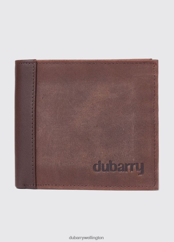 Accessories Rosmuc Leather Wallet Old Rum Dubarry Men 8P68RB1032