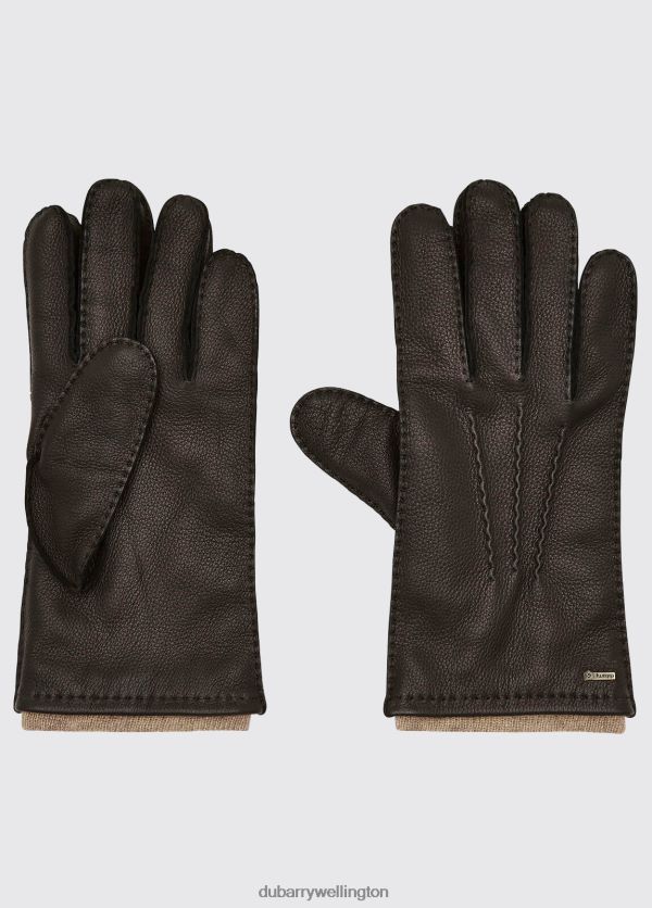 Accessories Lisryan Leather Gloves Black Dubarry Men 8P68RB1042