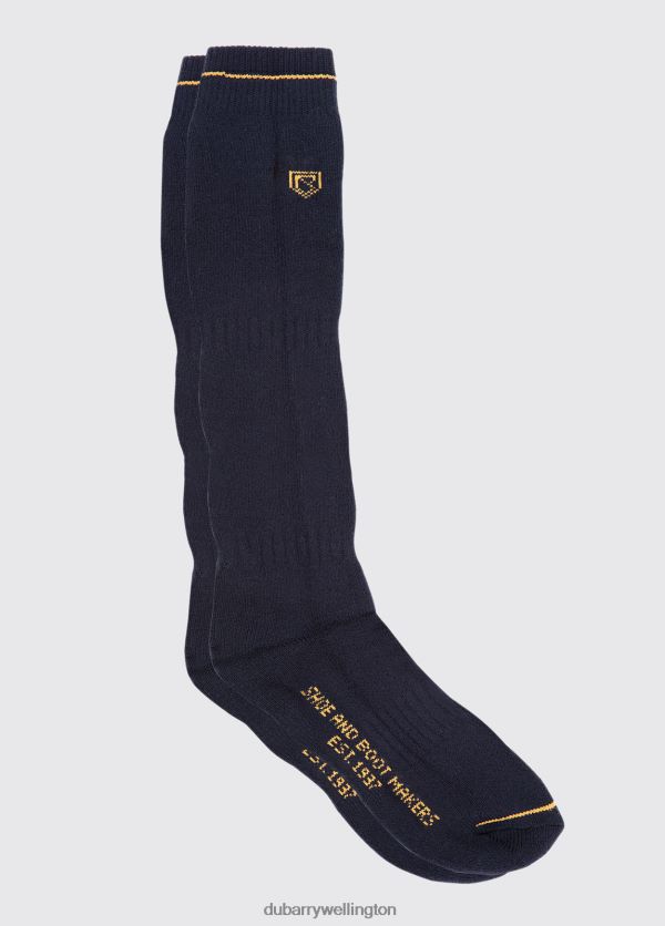 Accessories Long Boot Socks Navy Dubarry Men 8P68RB1059