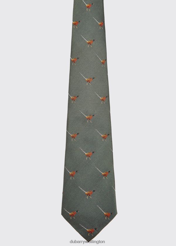 Accessories Madden Silk Tie Olive Dubarry Men 8P68RB1051