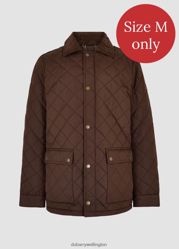 Clothing Adare Quilted Jacket Peat Dubarry Men 8P68RB1151