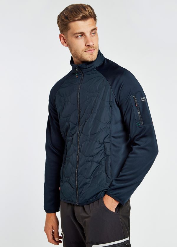 Clothing Atlantica Hybrid Jacket Navy Dubarry Men 8P68RB988