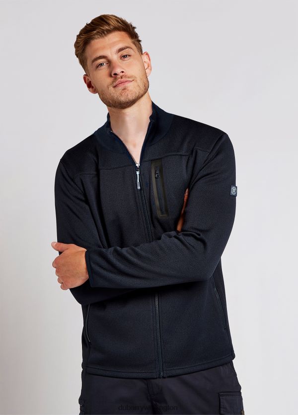 Clothing Badgerhill Fleece Jacket Navy Dubarry Men 8P68RB954