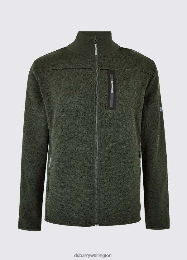 Clothing Badgerhill Fleece Jacket Pesto Dubarry Men 8P68RB955