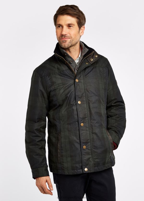 Clothing Ballymote Wax Jacket Black Watch Dubarry Men 8P68RB1146
