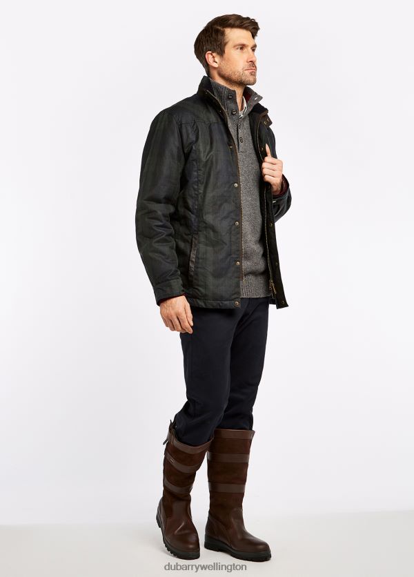 Clothing Ballymote Wax Jacket Black Watch Dubarry Men 8P68RB1146