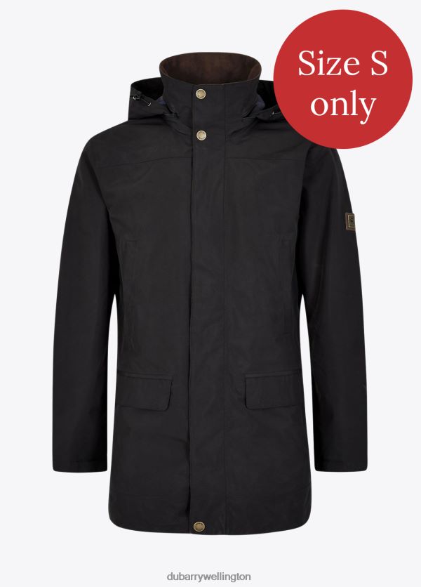 Clothing Ballywater Coat Black Dubarry Men 8P68RB1172