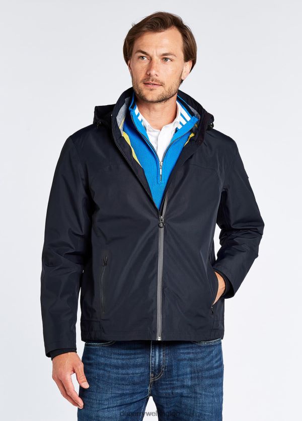 Clothing Barrow Jacket Navy Dubarry Men 8P68RB1094