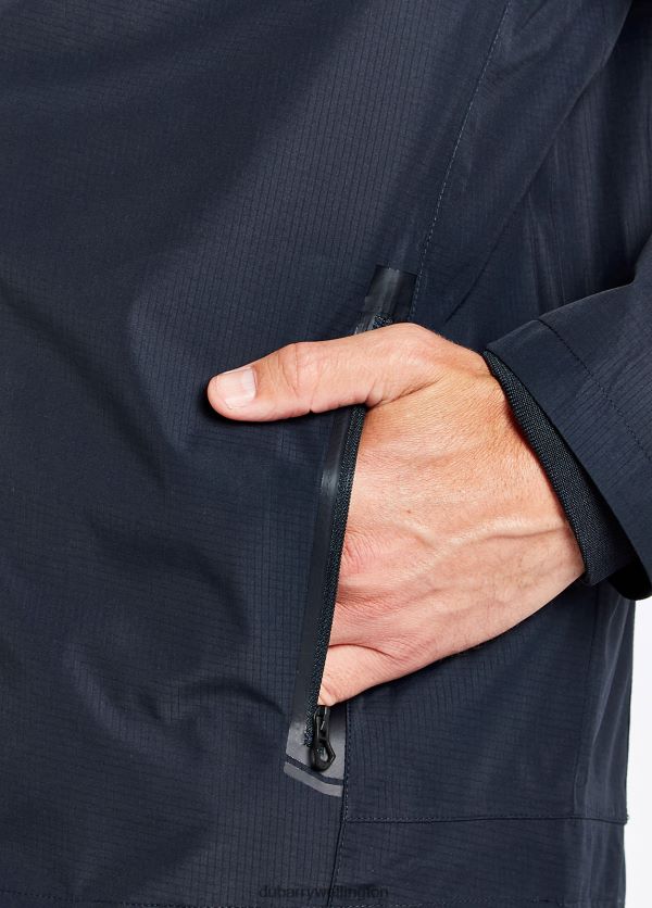 Clothing Barrow Jacket Navy Dubarry Men 8P68RB1094