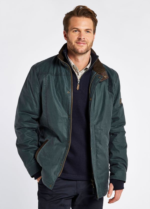 Clothing Carrickfergus Wax Jacket Dark Pebble Dubarry Men 8P68RB970