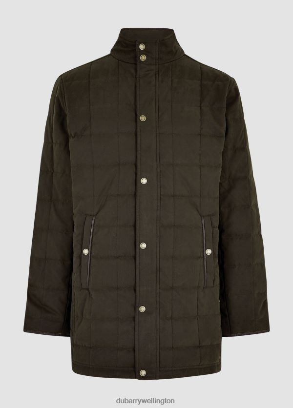 Clothing Cashel Quilted Jacket Verdigris Dubarry Men 8P68RB1000