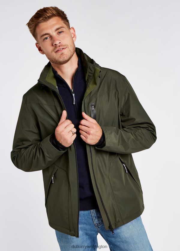 Clothing Charleville Waterproof Jacket Pesto Dubarry Men 8P68RB930