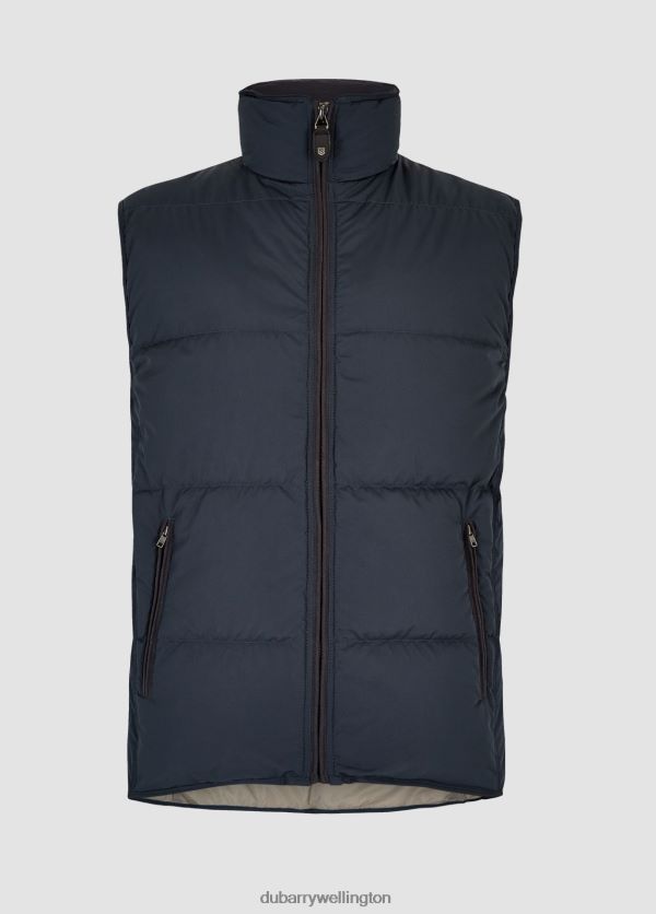 Clothing Graystown Down Gilet Navy Dubarry Men 8P68RB984