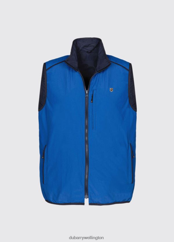 Clothing Killashee Reversible Lightweight Gilet Cobalt Dubarry Men 8P68RB1186