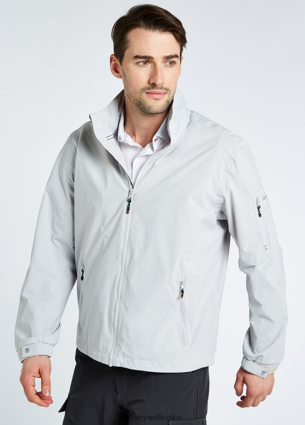 Clothing Levanto Crew Jacket Platinum Dubarry Men 8P68RB1003