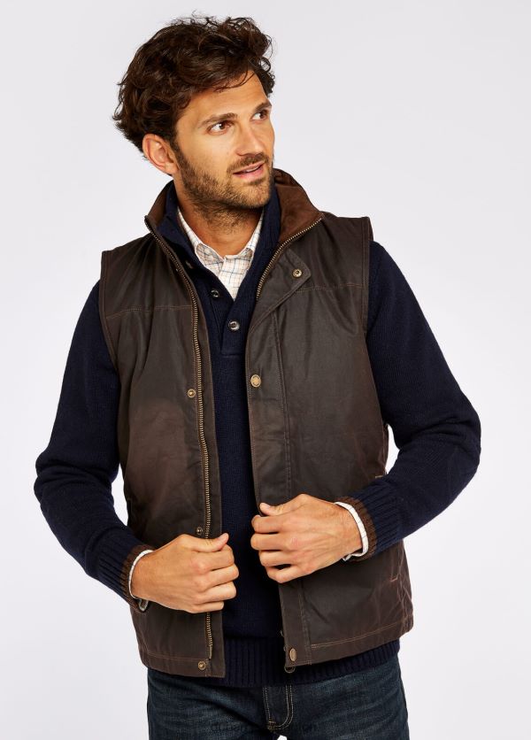 Clothing Mayfly Wax Gilet Java Dubarry Men 8P68RB983