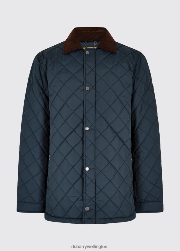 Clothing Mountusher Quilted Jacket Navy Dubarry Men 8P68RB987