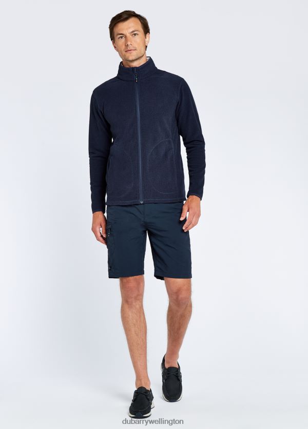 Clothing Mustique Full-zip Fleece Navy Dubarry Men 8P68RB989