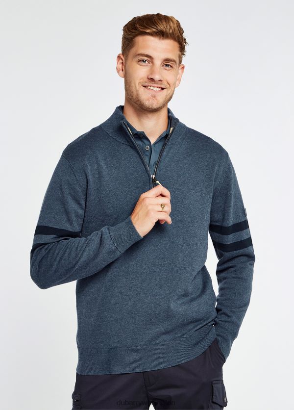 Clothing Ballybrittas Sweater Steel Dubarry Men 8P68RB938