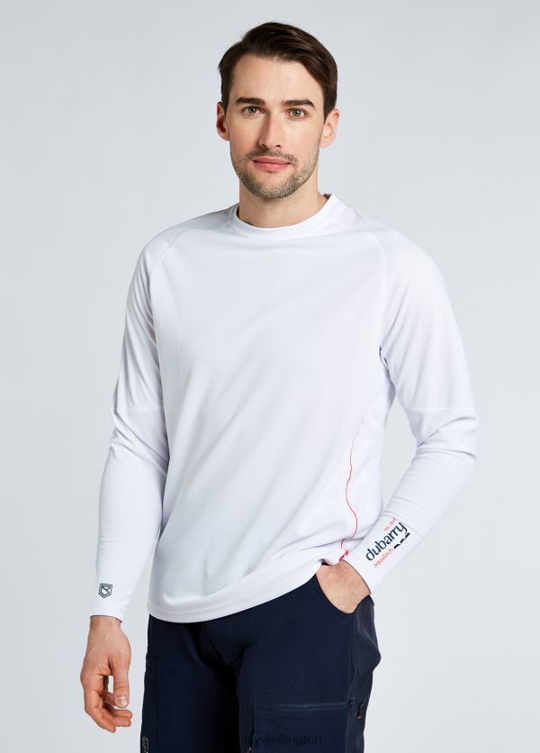 Clothing Ancona Long-sleeved t-shirt White Dubarry Men 8P68RB1006