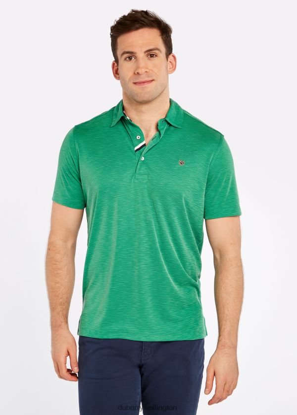 Clothing Corbally Polo Shirt Kelly Green Dubarry Men 8P68RB1129