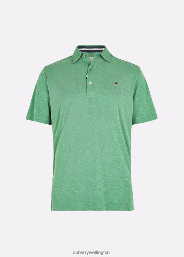 Clothing Corbally Polo Shirt Kelly Green Dubarry Men 8P68RB1129