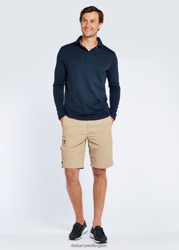 Clothing Freshford Long-sleeved Polo Navy Dubarry Men 8P68RB1028