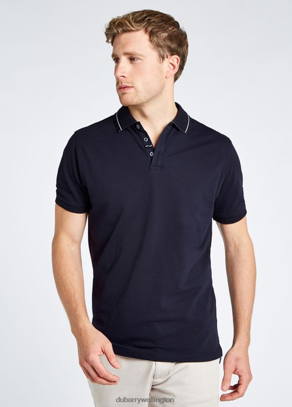 Clothing Loftus Polo Navy Dubarry Men 8P68RB1159