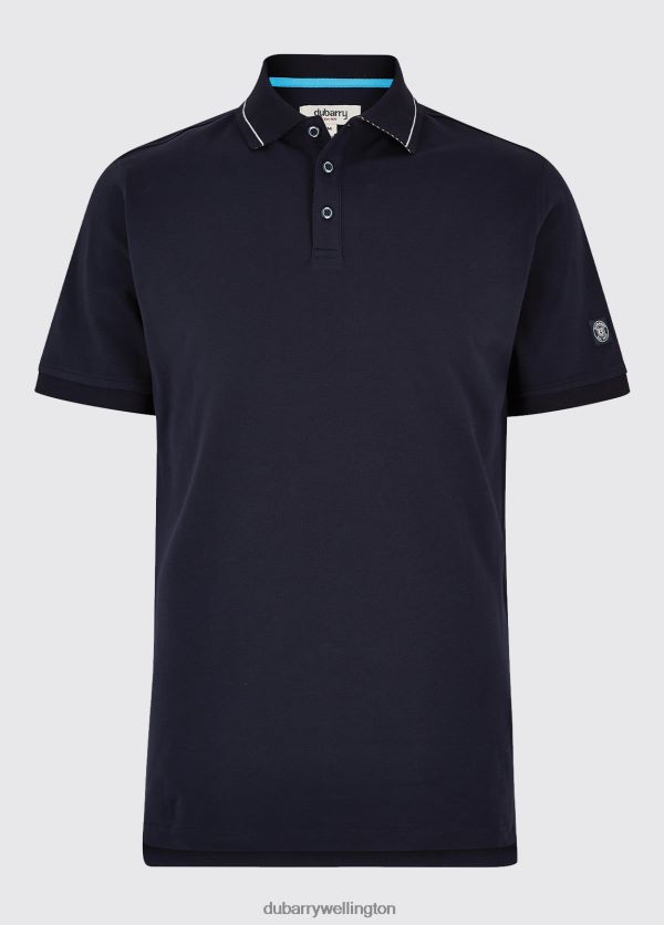Clothing Loftus Polo Navy Dubarry Men 8P68RB1159