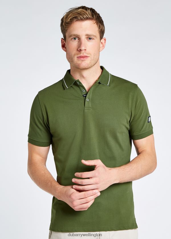 Clothing Loftus Polo Pesto Dubarry Men 8P68RB1096