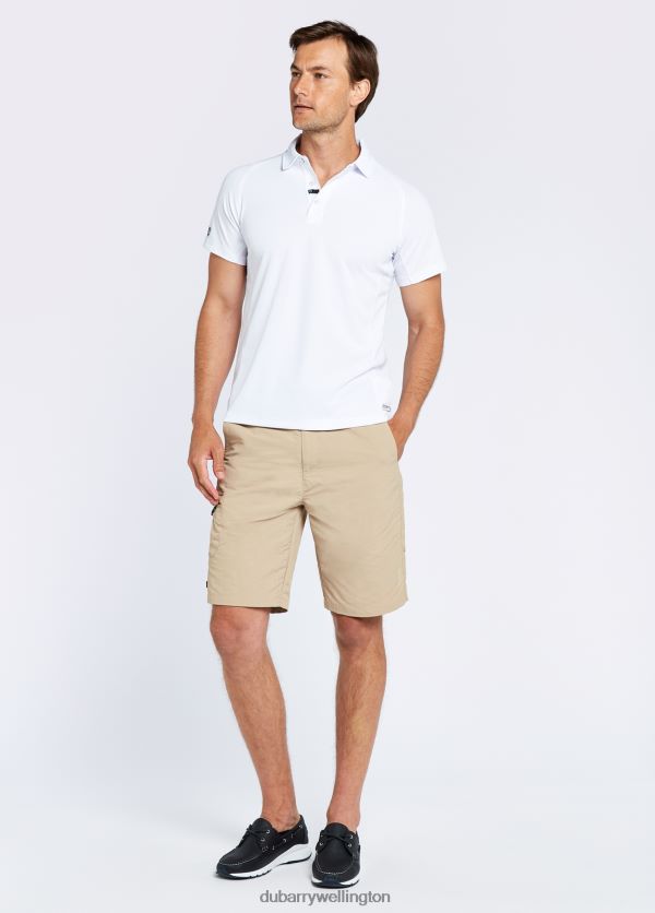 Clothing Menton Technical Polo White Dubarry Men 8P68RB977