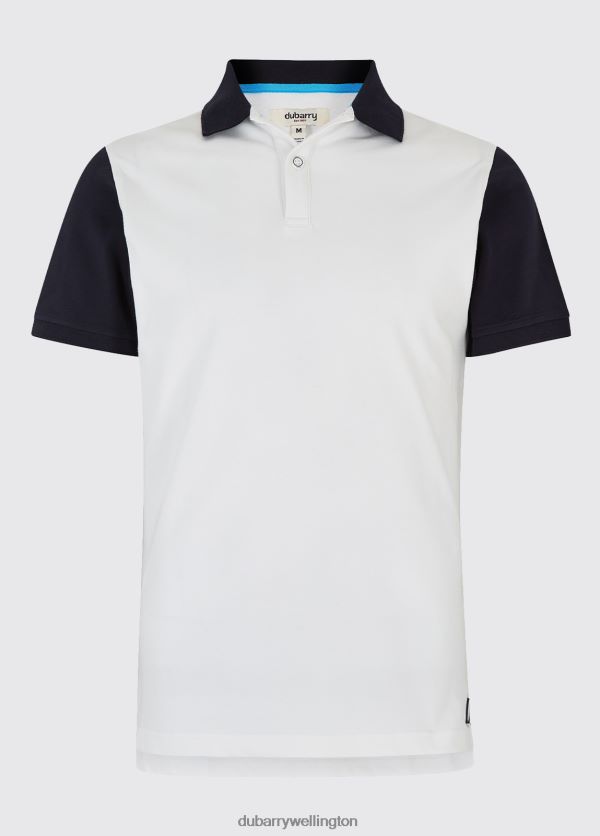 Clothing Prendergast Polo White Dubarry Men 8P68RB1197