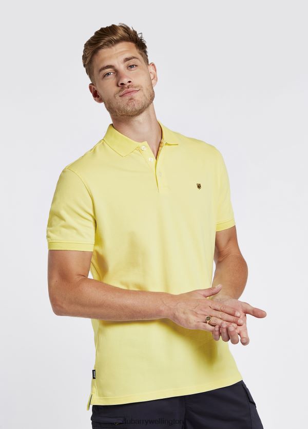 Clothing Quinlan 4-way Stretch Polo Citrus Dubarry Men 8P68RB936