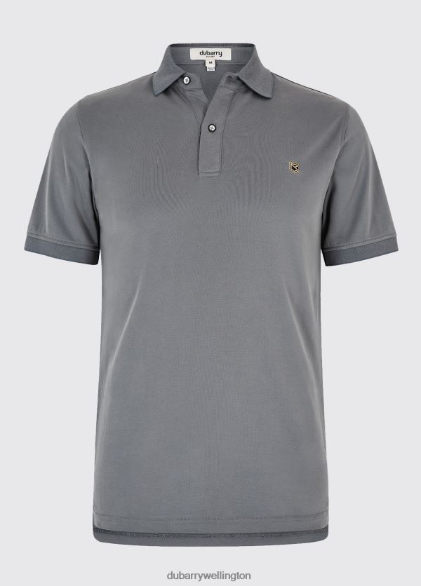 Clothing Sweeney Polo Graphite Dubarry Men 8P68RB1017