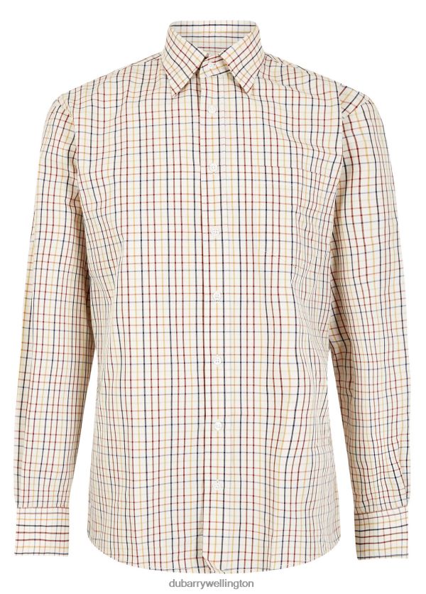 Clothing Baylin Shirt Merlot Multi Dubarry Men 8P68RB1164