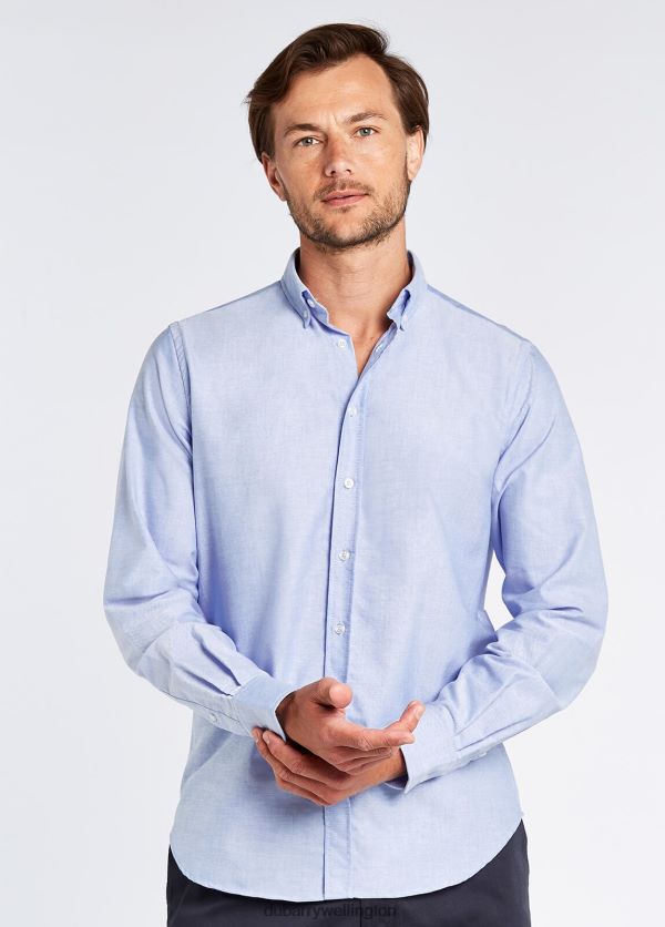 Clothing Castlecove Oxford Shirt Pale Blue Dubarry Men 8P68RB1020