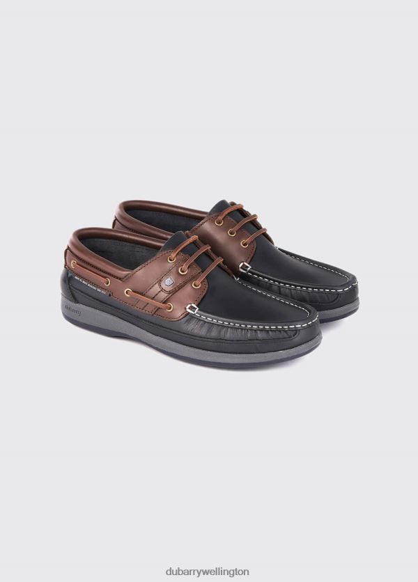 Footwear Atlantic Deck Shoe Navy/Mahogany Dubarry Men 8P68RB898
