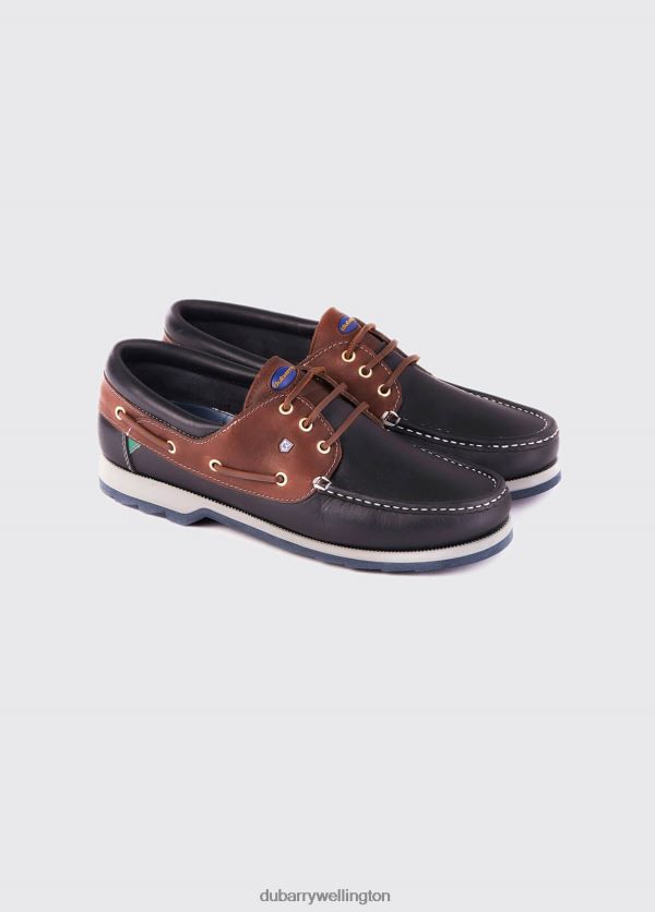 Footwear Commander Deck Navy/Brown Dubarry Men 8P68RB864