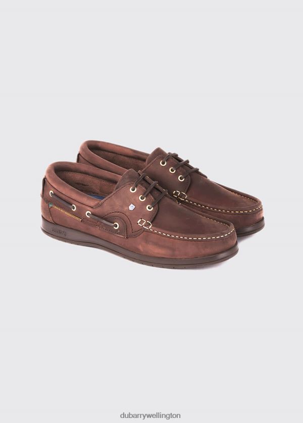 Footwear Commodore XLT Deck Shoe Old Rum Dubarry Men 8P68RB848