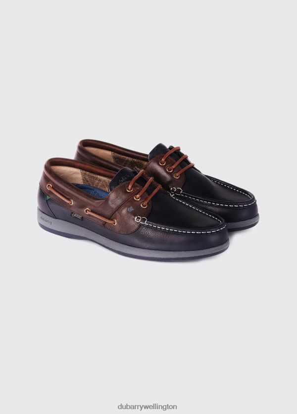 Footwear Mariner Moccasin Navy/Brown Dubarry Men 8P68RB897