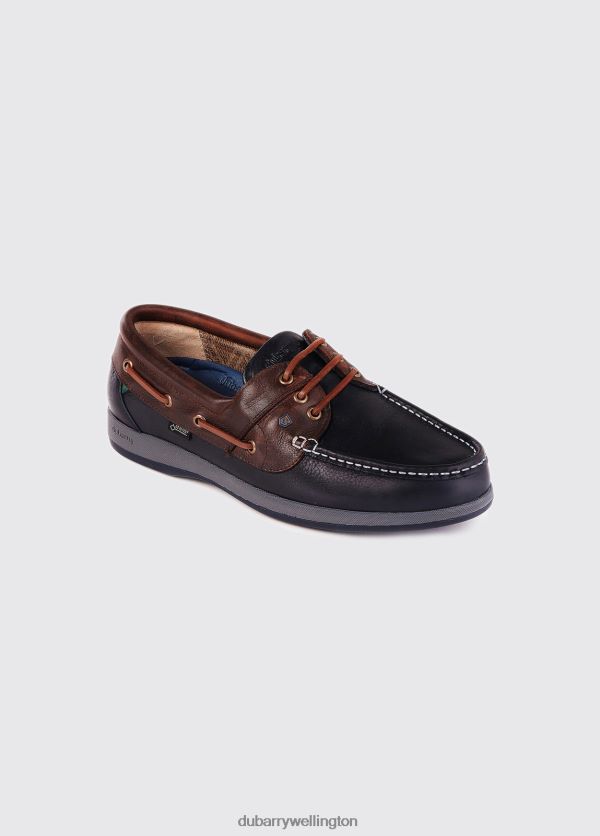 Footwear Mariner Moccasin Navy/Brown Dubarry Men 8P68RB897
