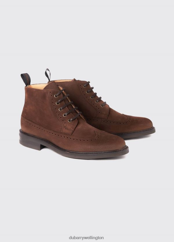 Footwear Down Goodyear Brogue Boot Walnut Dubarry Men 8P68RB877