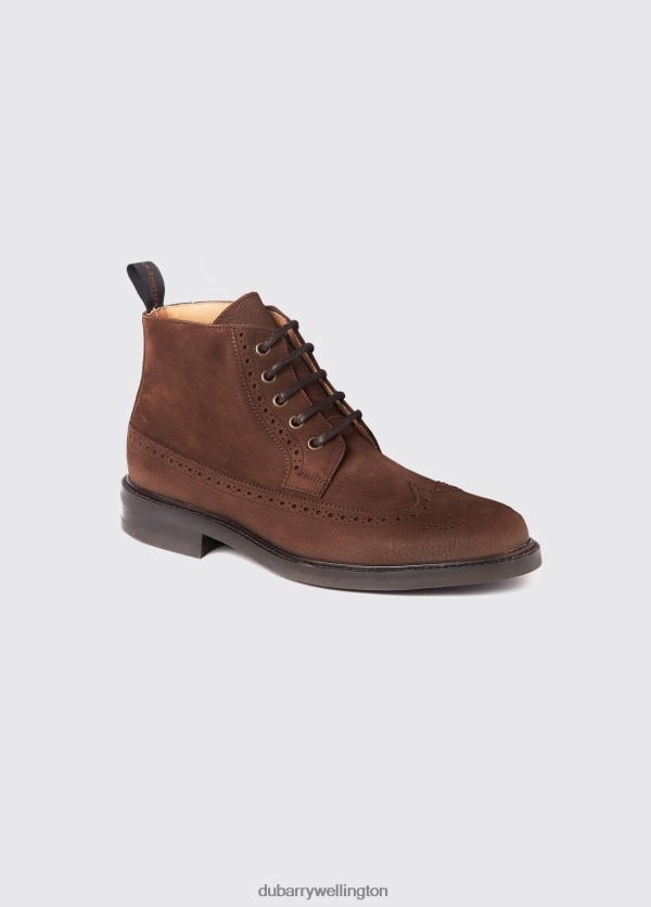 Footwear Down Goodyear Brogue Boot Walnut Dubarry Men 8P68RB877
