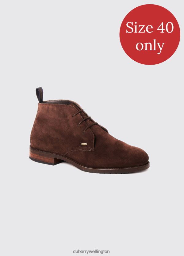 Footwear Waterville Mid Top Leather Boot Cigar Dubarry Men 8P68RB1152