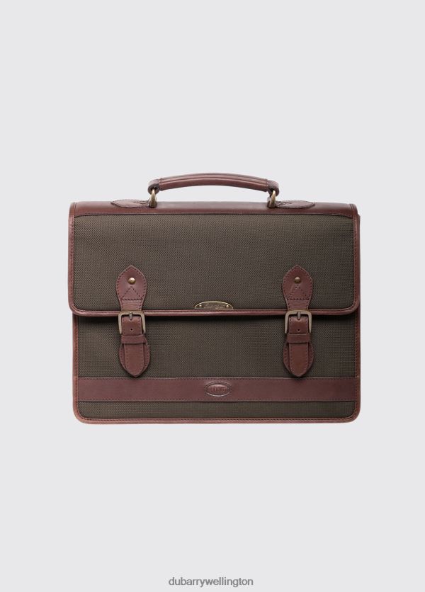 Accessories Belvedere Leather Brief Olive Dubarry Women 8P68RB617