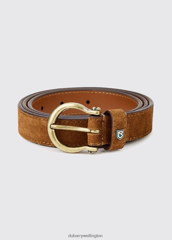 Accessories Archway Suede Belt Camel Dubarry Women 8P68RB370