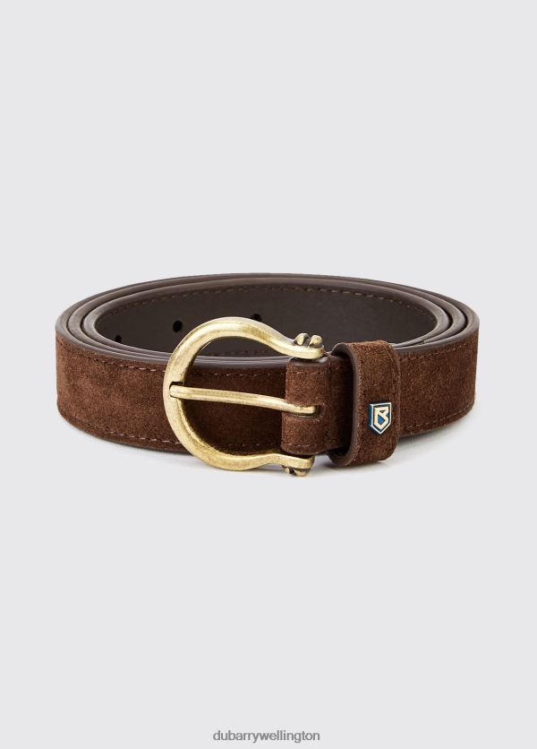 Accessories Archway Suede Belt Cigar Dubarry Women 8P68RB334