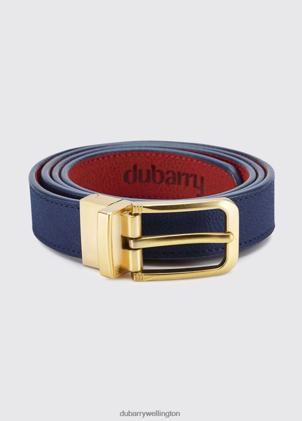 Accessories Foynes Leather Belt Royal Blue Dubarry Women 8P68RB360